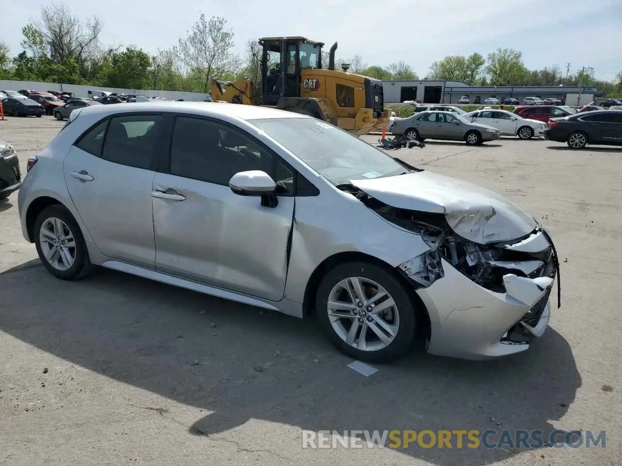 4 Photograph of a damaged car JTND4MBE9N3156884 TOYOTA COROLLA 2022
