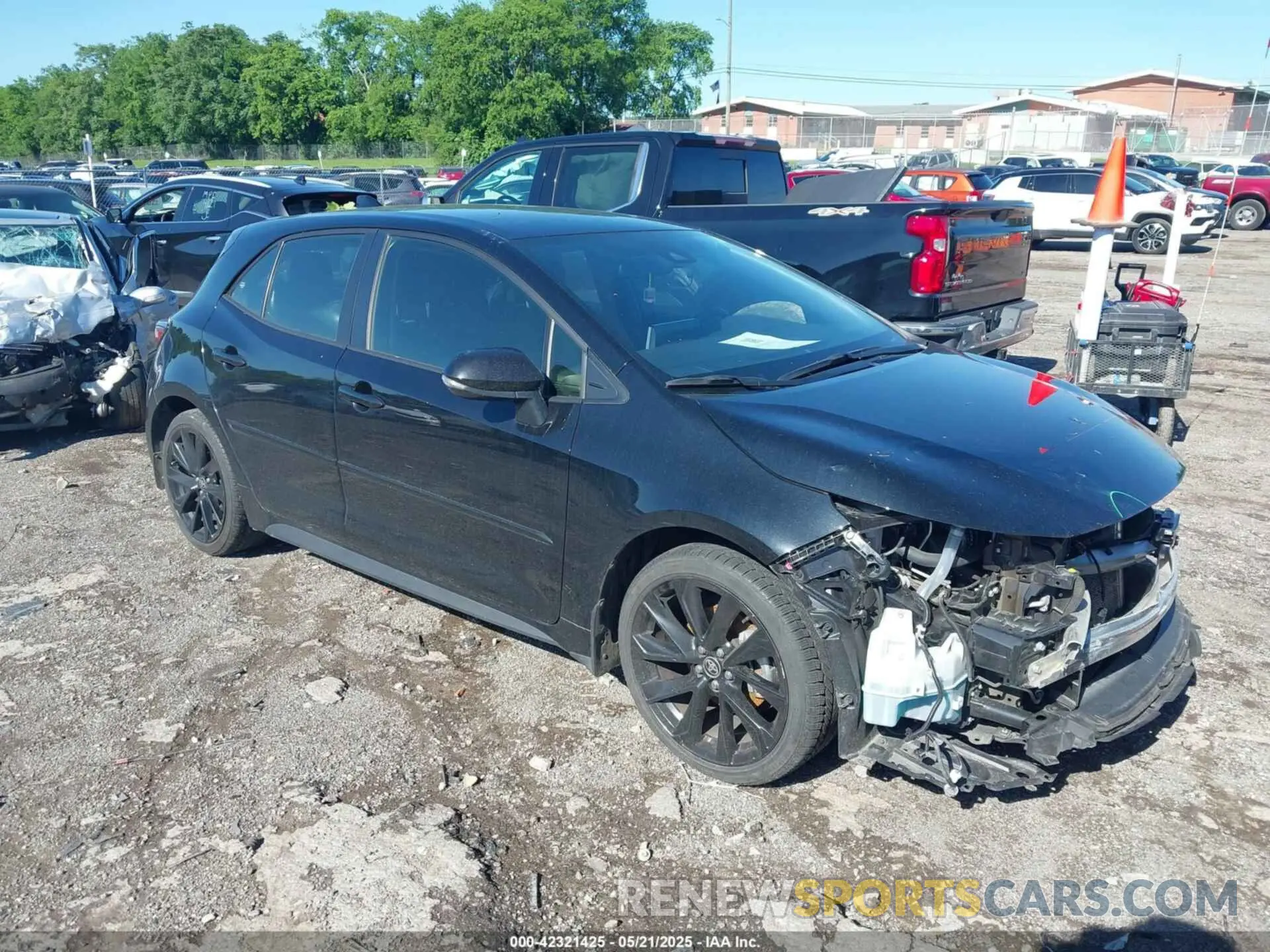 14 Photograph of a damaged car JTND4MBE9N3169747 TOYOTA COROLLA 2022