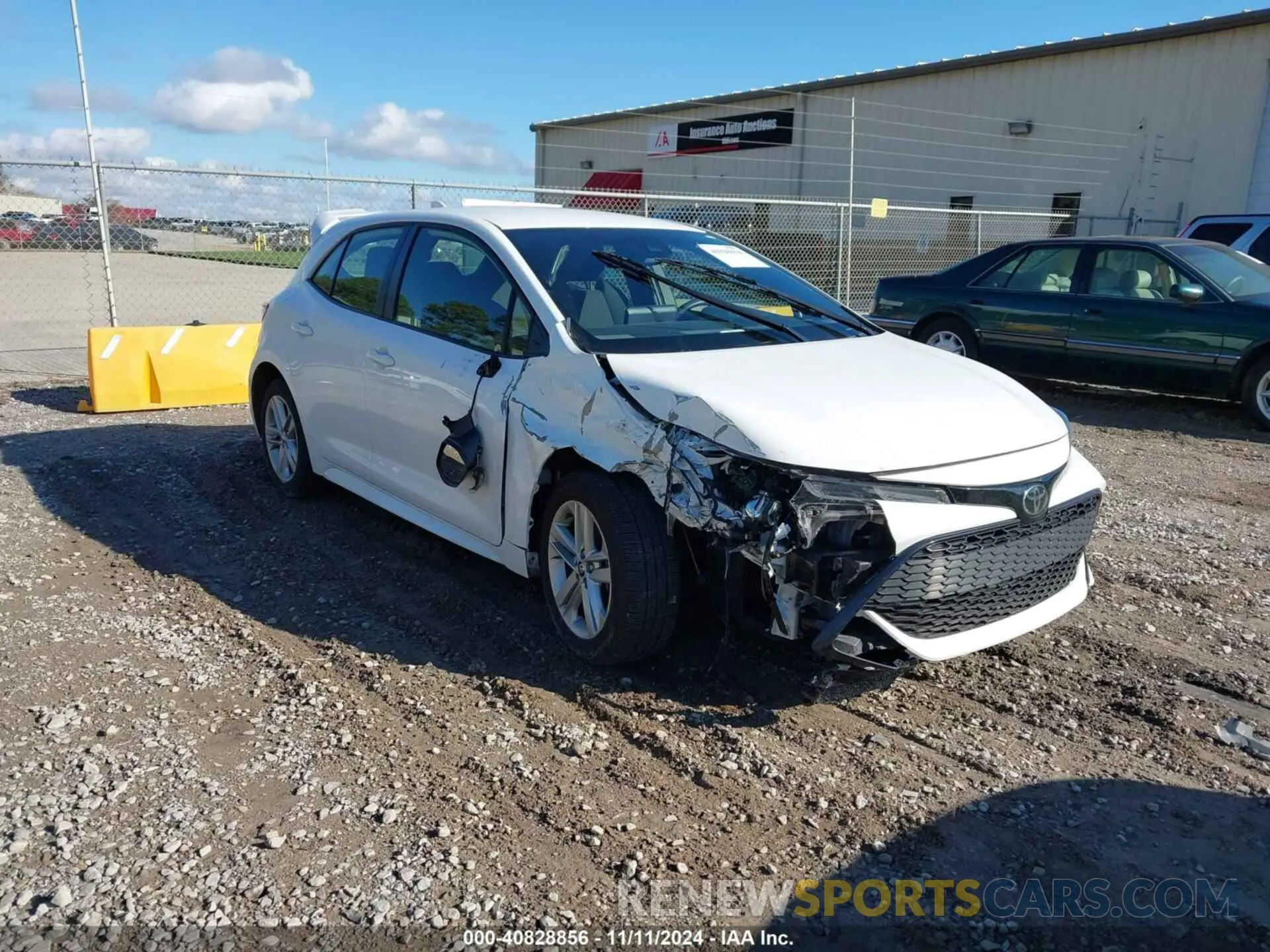 1 Photograph of a damaged car JTND4MBE9N3176570 TOYOTA COROLLA 2022