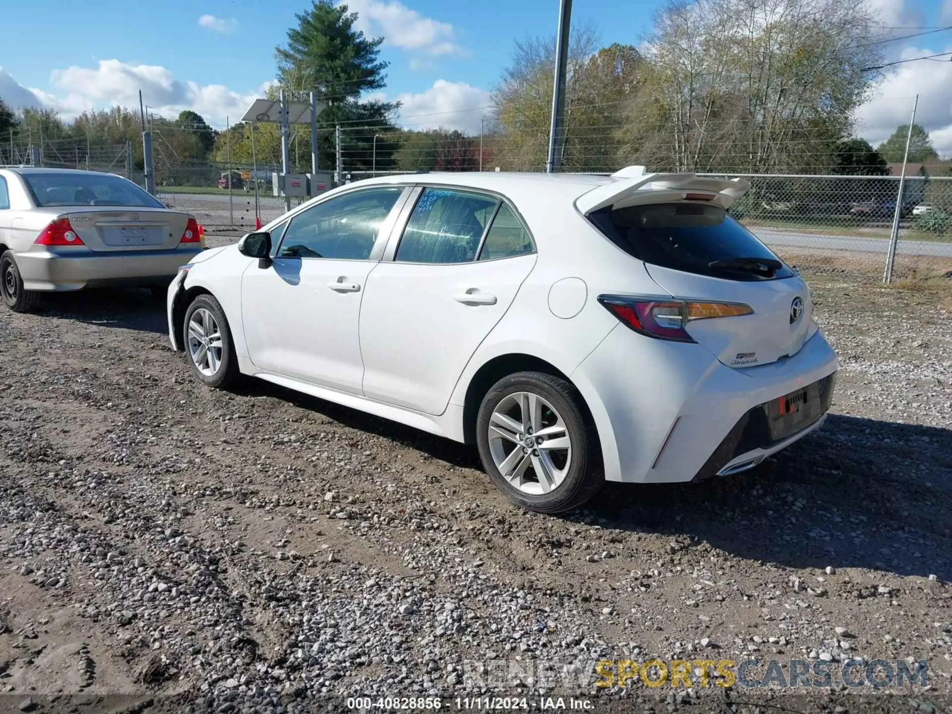 3 Photograph of a damaged car JTND4MBE9N3176570 TOYOTA COROLLA 2022