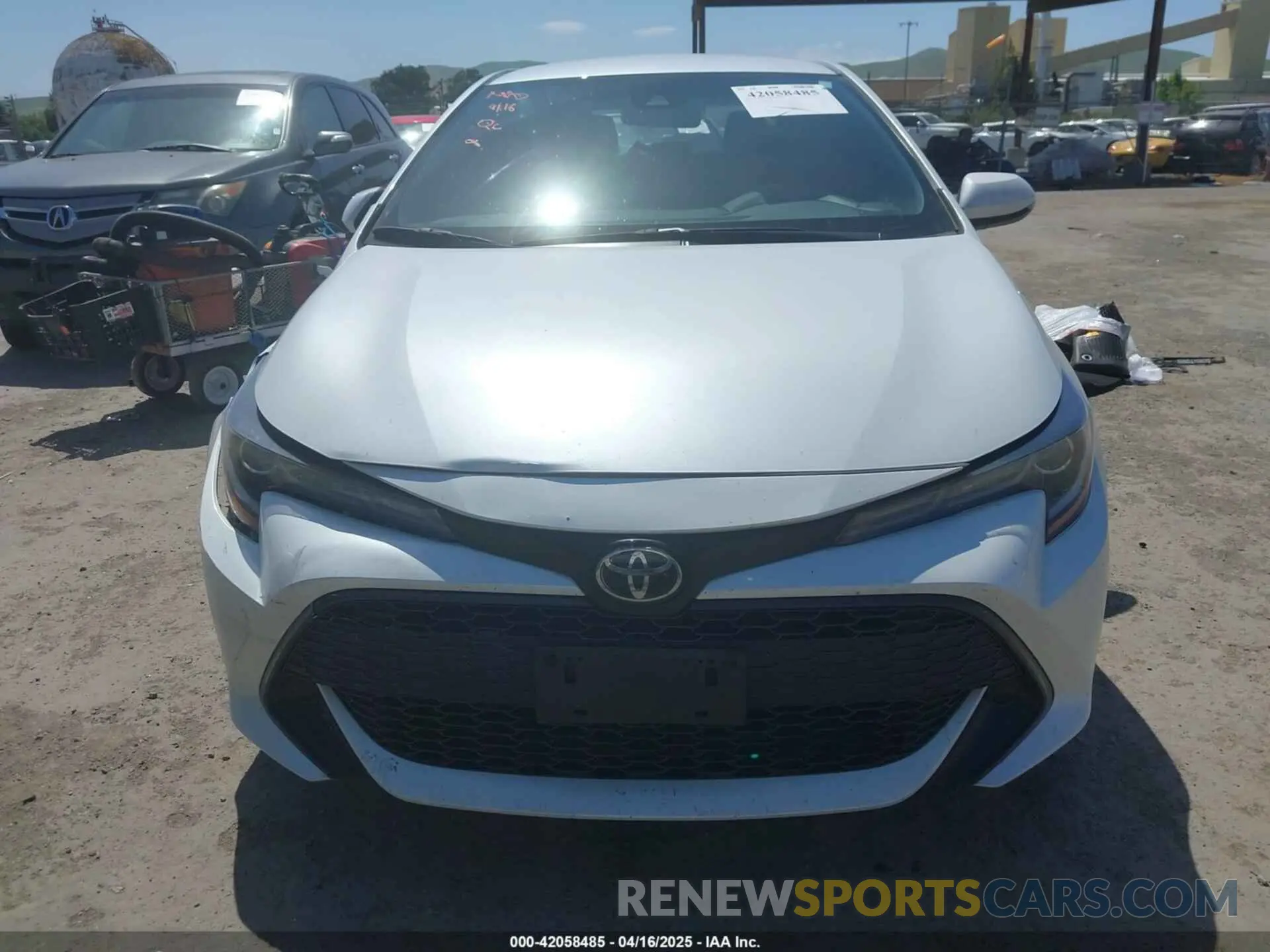 12 Photograph of a damaged car JTND4MBEXN3162046 TOYOTA COROLLA 2022