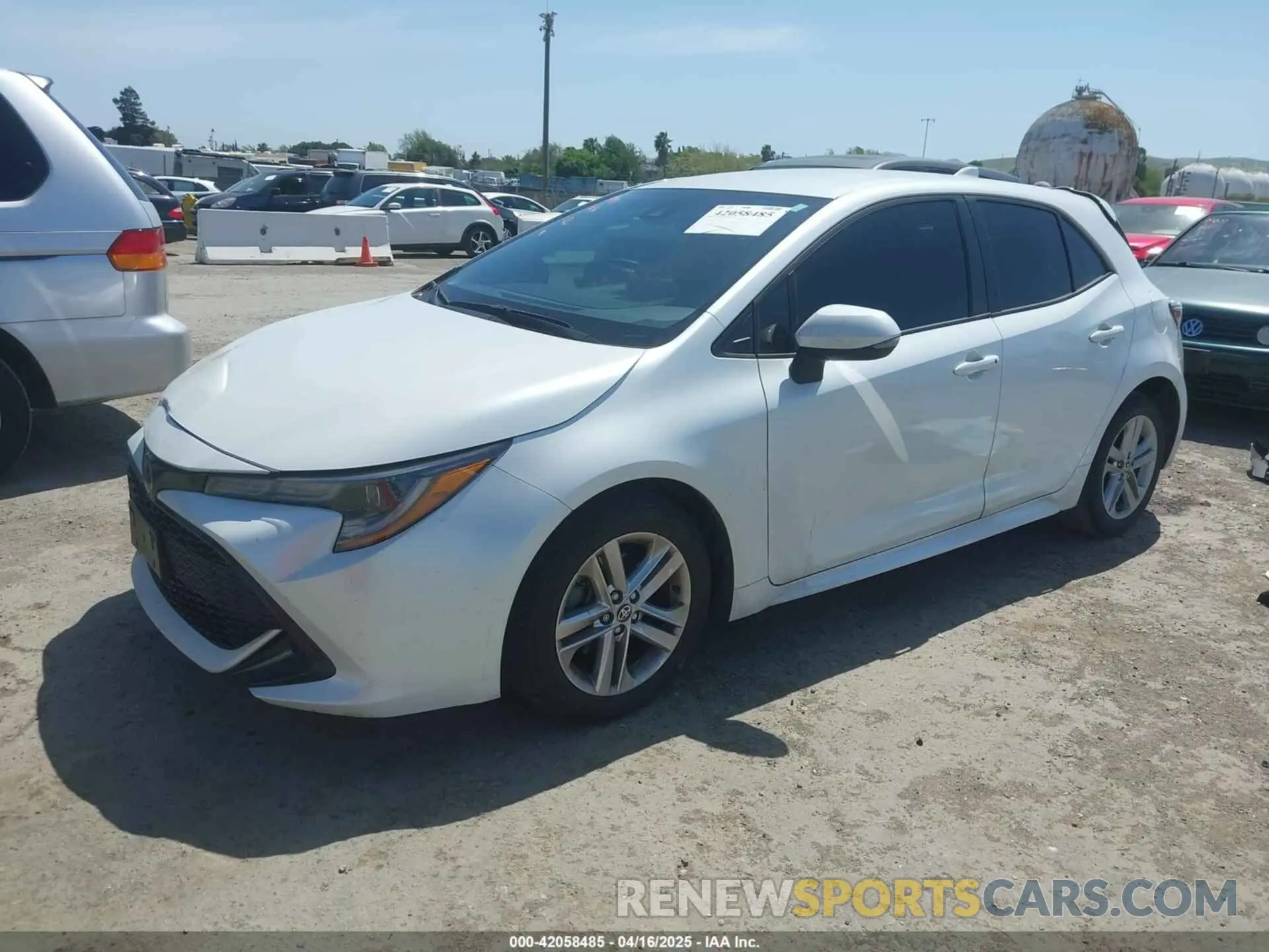 2 Photograph of a damaged car JTND4MBEXN3162046 TOYOTA COROLLA 2022