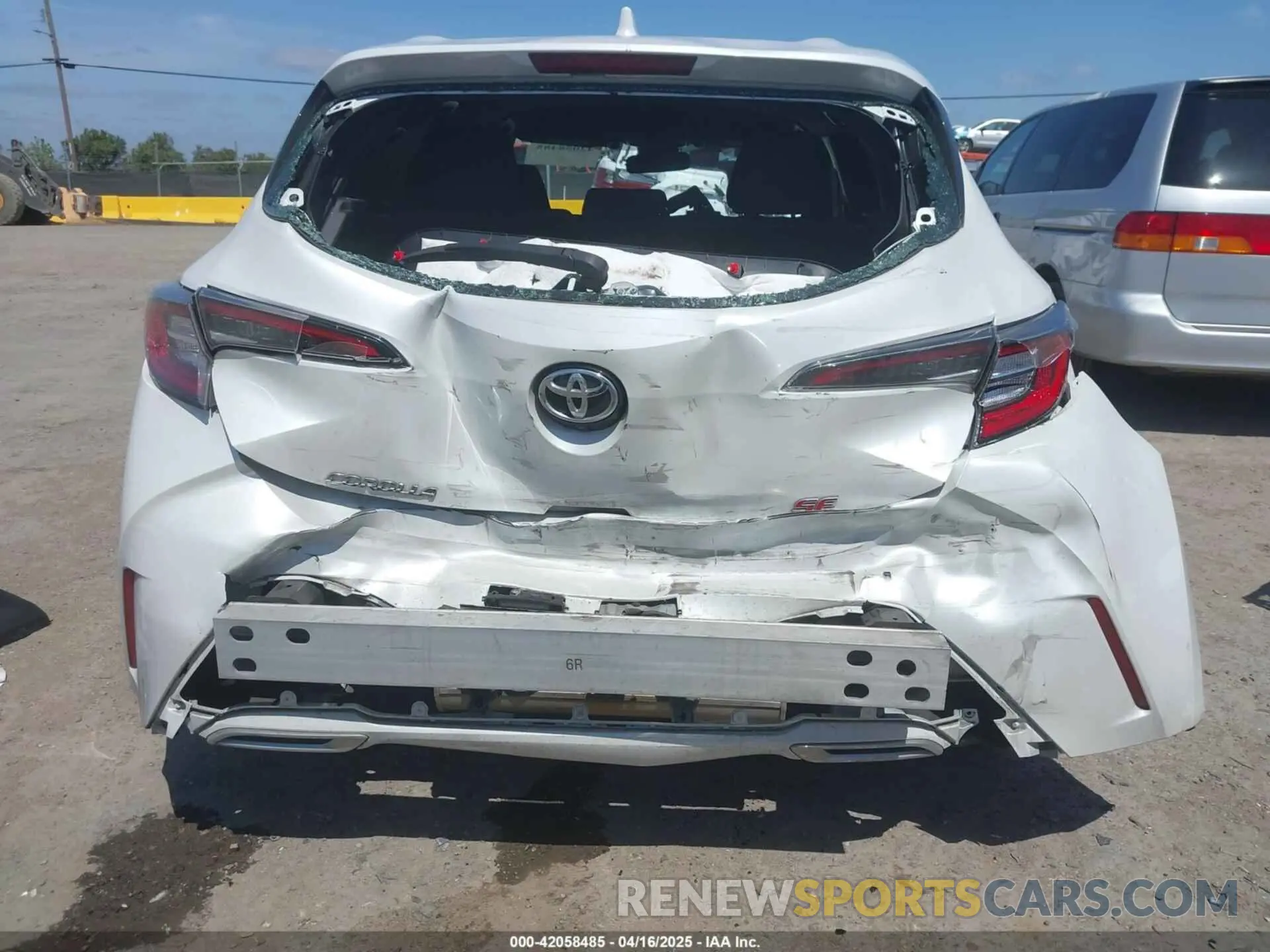 6 Photograph of a damaged car JTND4MBEXN3162046 TOYOTA COROLLA 2022