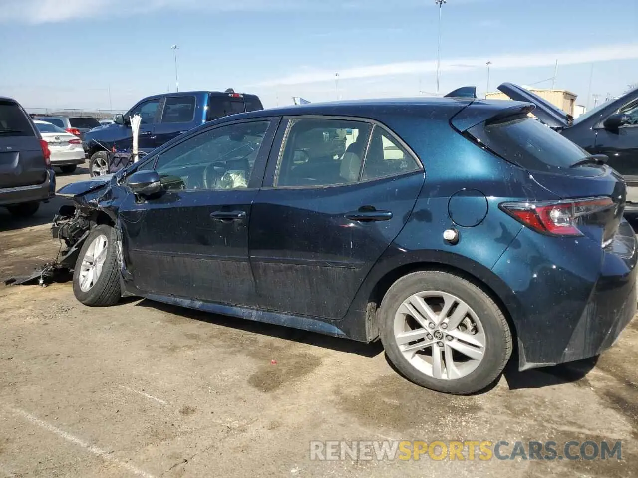 2 Photograph of a damaged car JTND4MBEXN3162628 TOYOTA COROLLA 2022