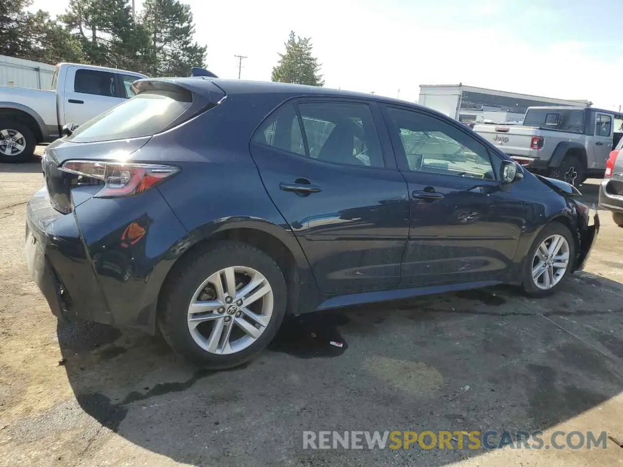 3 Photograph of a damaged car JTND4MBEXN3162628 TOYOTA COROLLA 2022