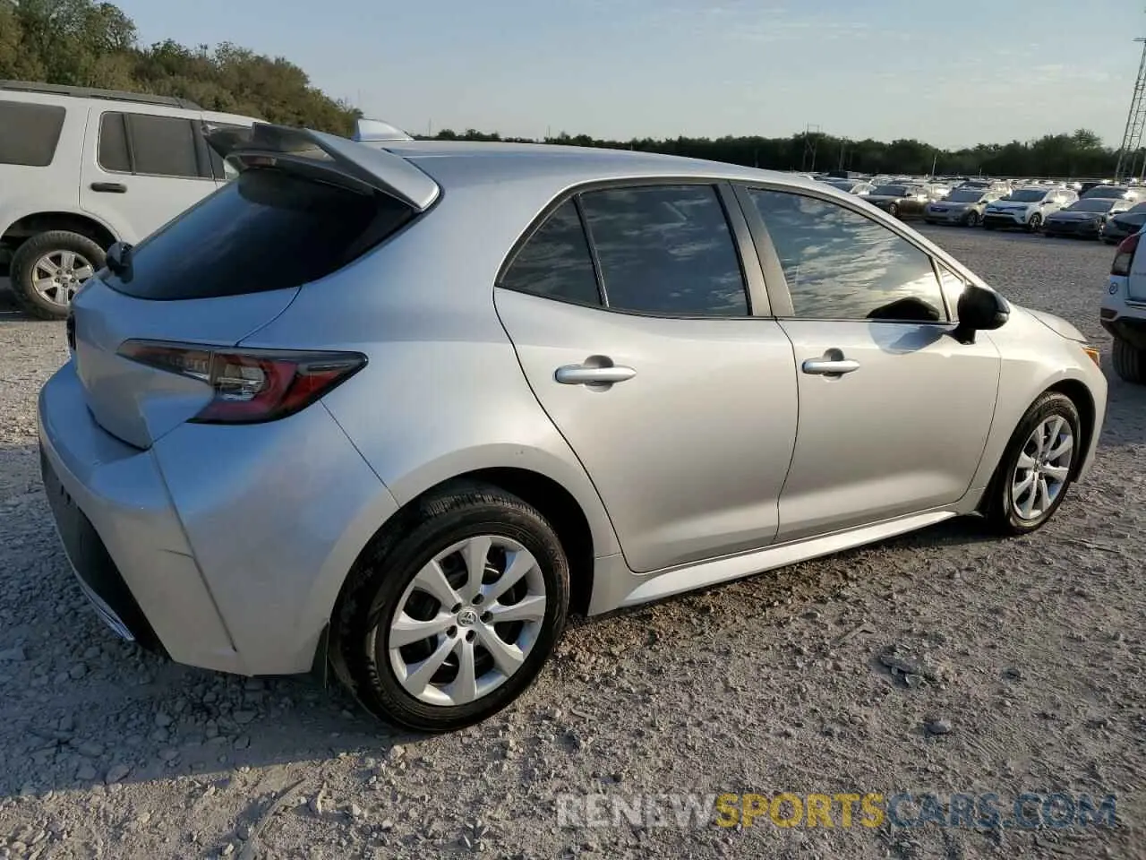 3 Photograph of a damaged car JTND4MBEXN3179784 TOYOTA COROLLA 2022