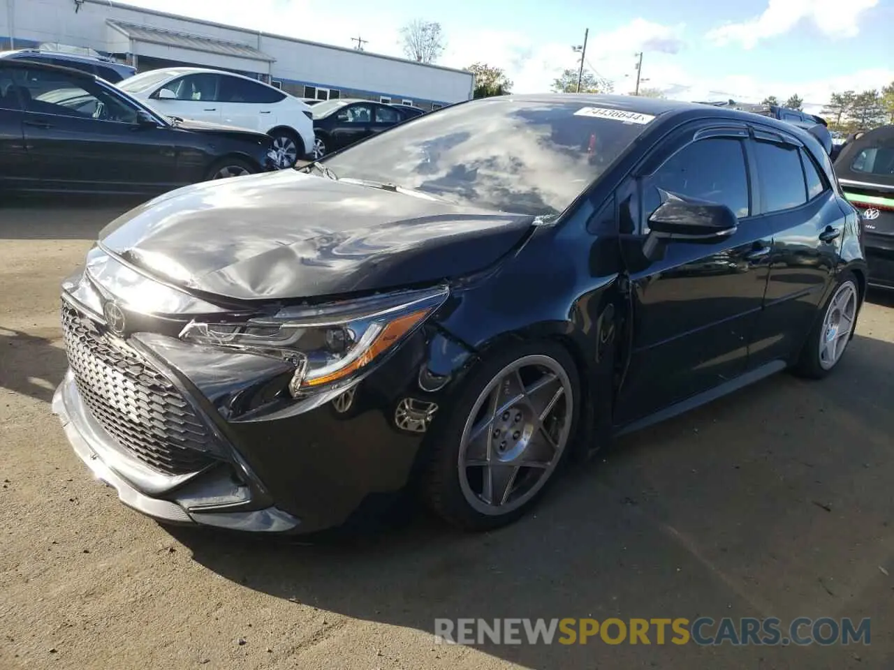 1 Photograph of a damaged car JTND4MBEXN3180370 TOYOTA COROLLA 2022