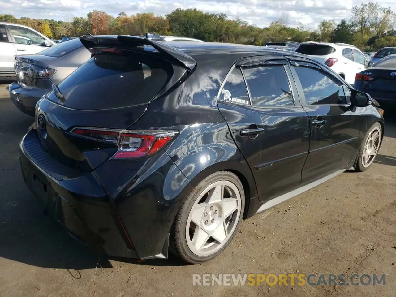 3 Photograph of a damaged car JTND4MBEXN3180370 TOYOTA COROLLA 2022