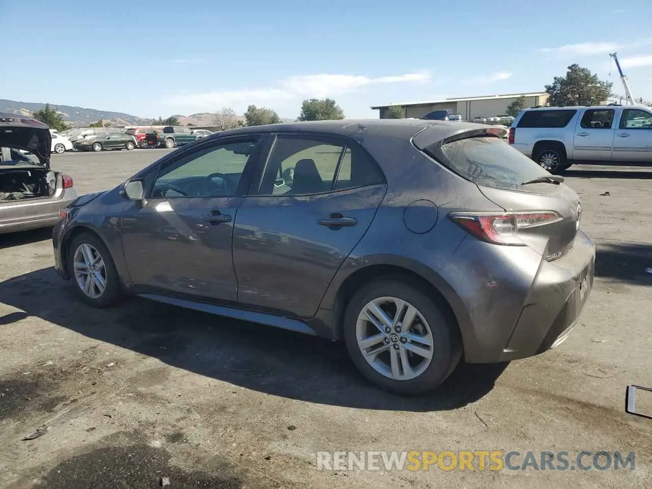 2 Photograph of a damaged car JTND4MBEXN3181602 TOYOTA COROLLA 2022