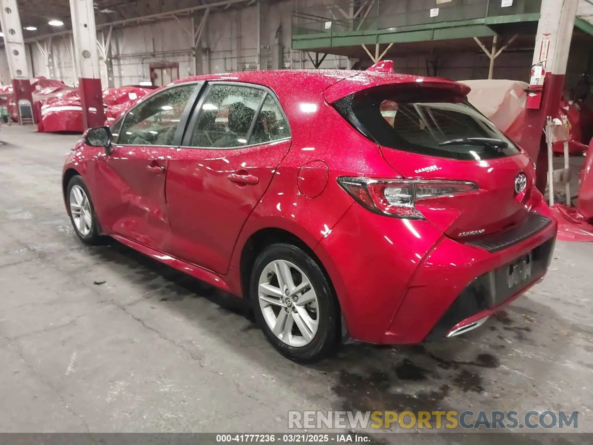 3 Photograph of a damaged car JTND4MBEXN3182846 TOYOTA COROLLA 2022