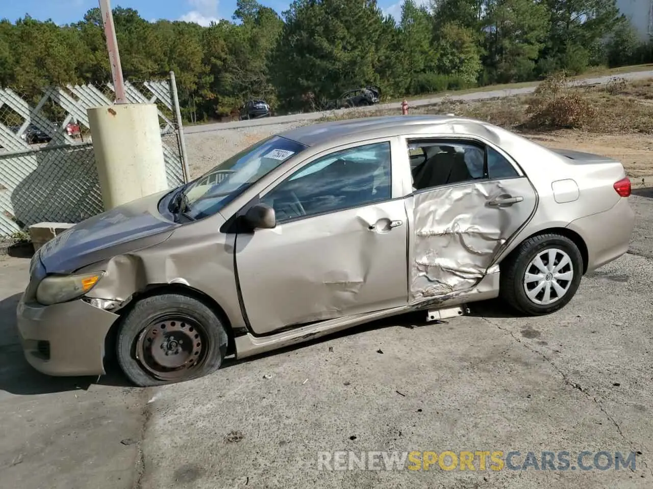 1 Photograph of a damaged car 1NXBU40E79Z059919 TOYOTA COROLLA 2023