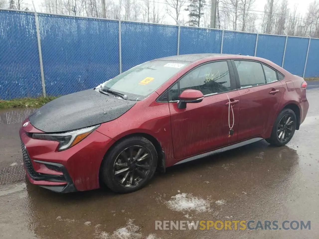 1 Photograph of a damaged car 5YFB4MBE0PP142409 TOYOTA COROLLA 2023