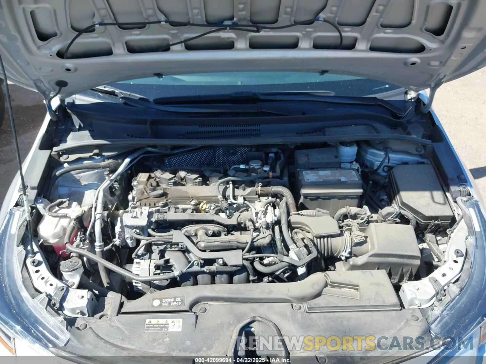 10 Photograph of a damaged car 5YFB4MDE0PP001871 TOYOTA COROLLA 2023