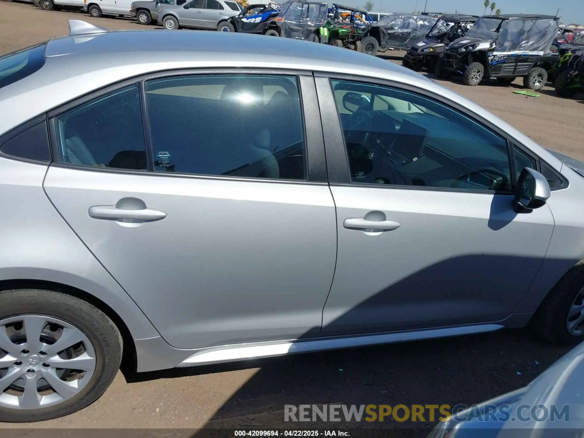 13 Photograph of a damaged car 5YFB4MDE0PP001871 TOYOTA COROLLA 2023