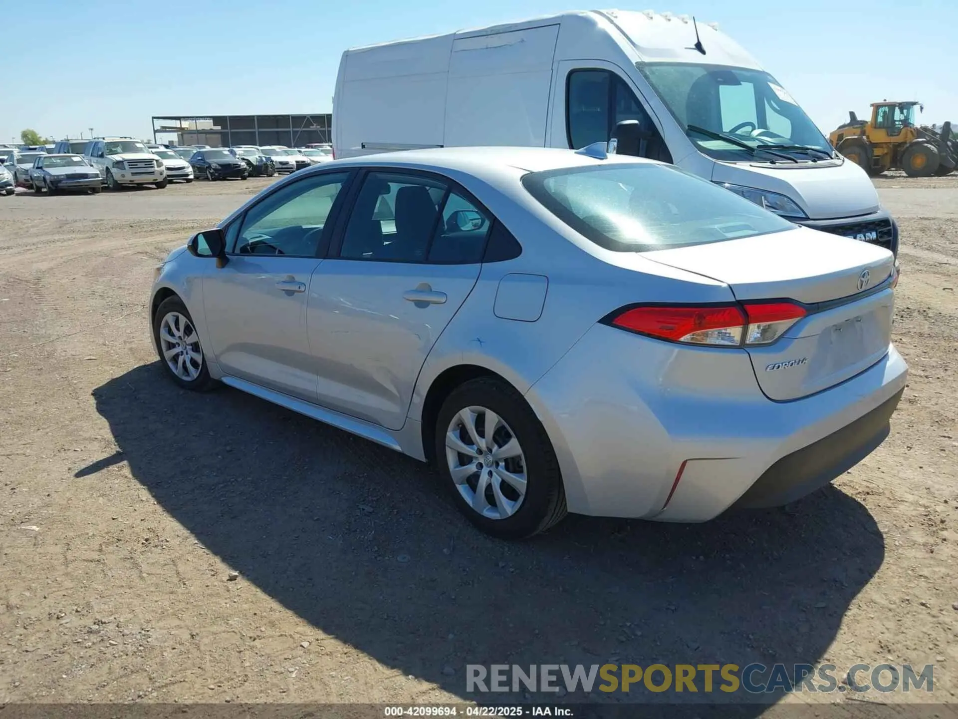 3 Photograph of a damaged car 5YFB4MDE0PP001871 TOYOTA COROLLA 2023