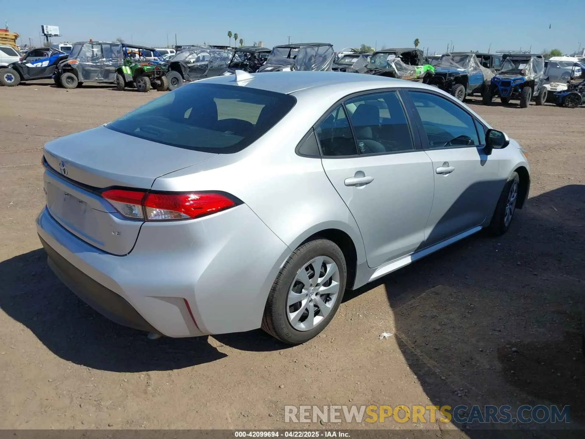 4 Photograph of a damaged car 5YFB4MDE0PP001871 TOYOTA COROLLA 2023
