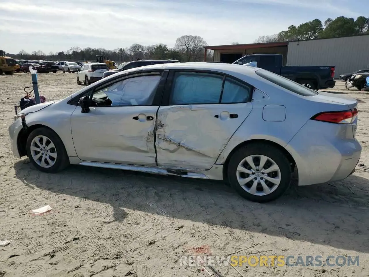 2 Photograph of a damaged car 5YFB4MDE0PP001952 TOYOTA COROLLA 2023