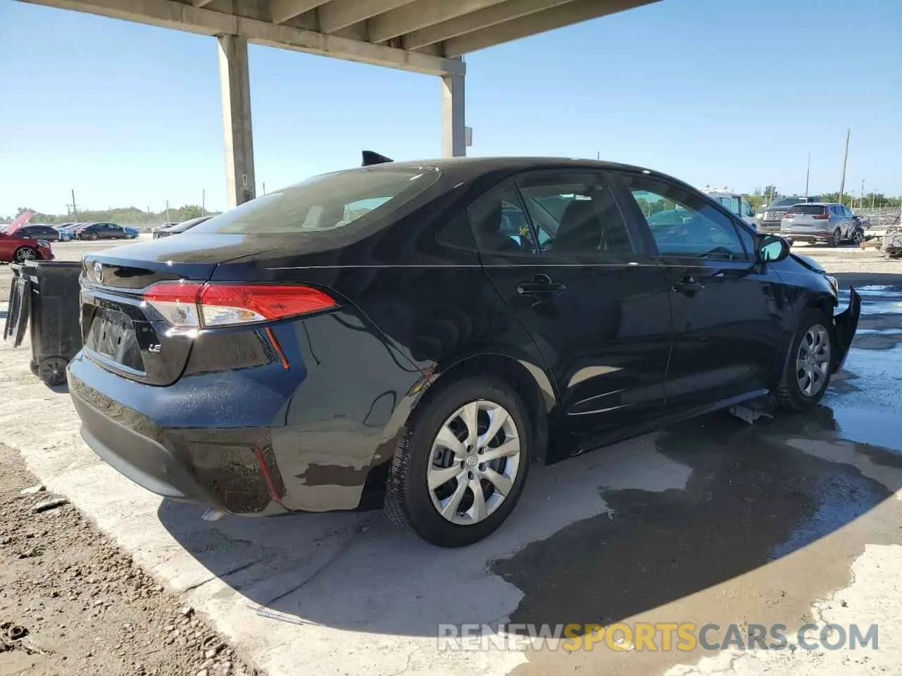 3 Photograph of a damaged car 5YFB4MDE0PP004379 TOYOTA COROLLA 2023