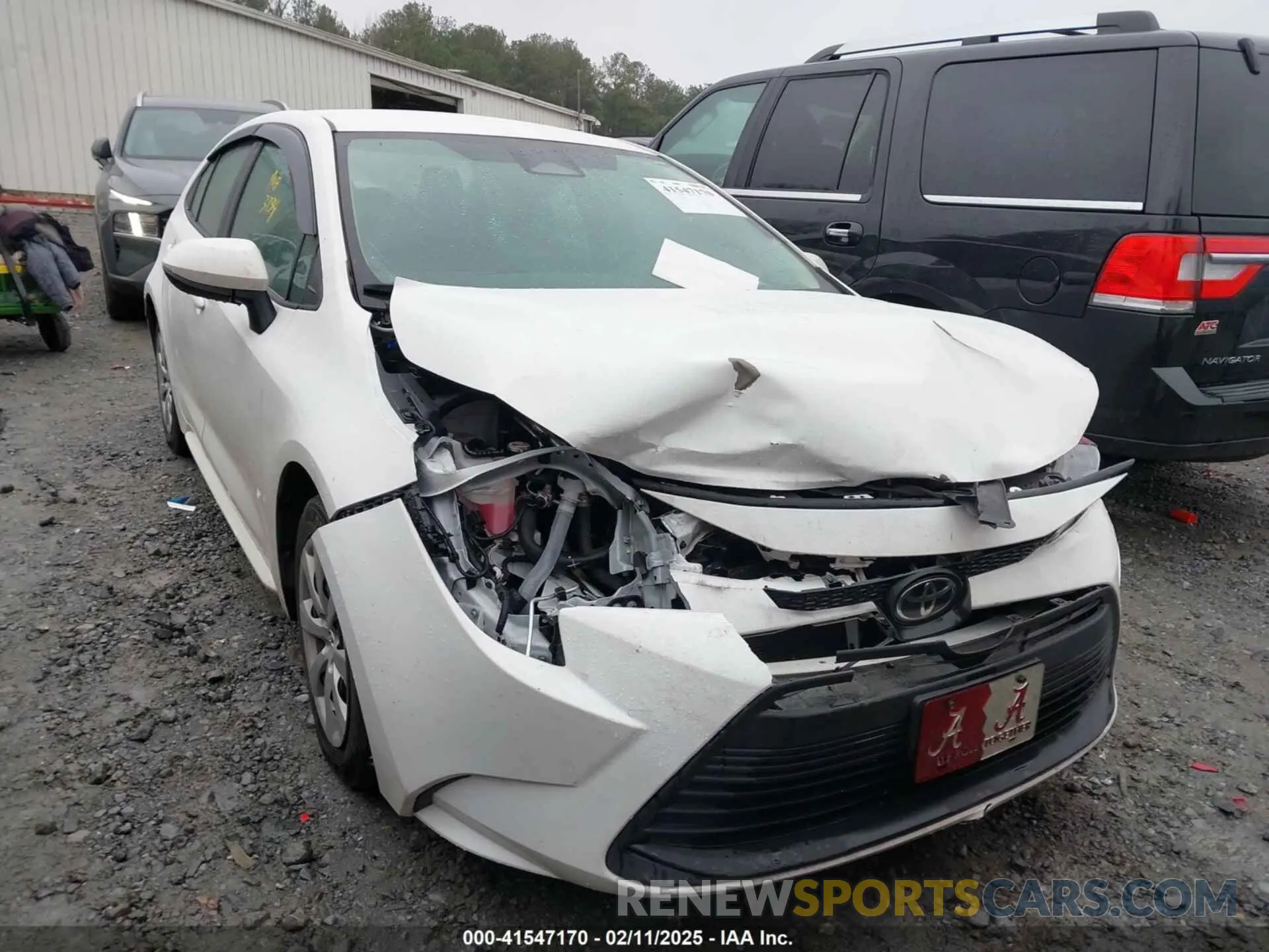 1 Photograph of a damaged car 5YFB4MDE0PP008867 TOYOTA COROLLA 2023