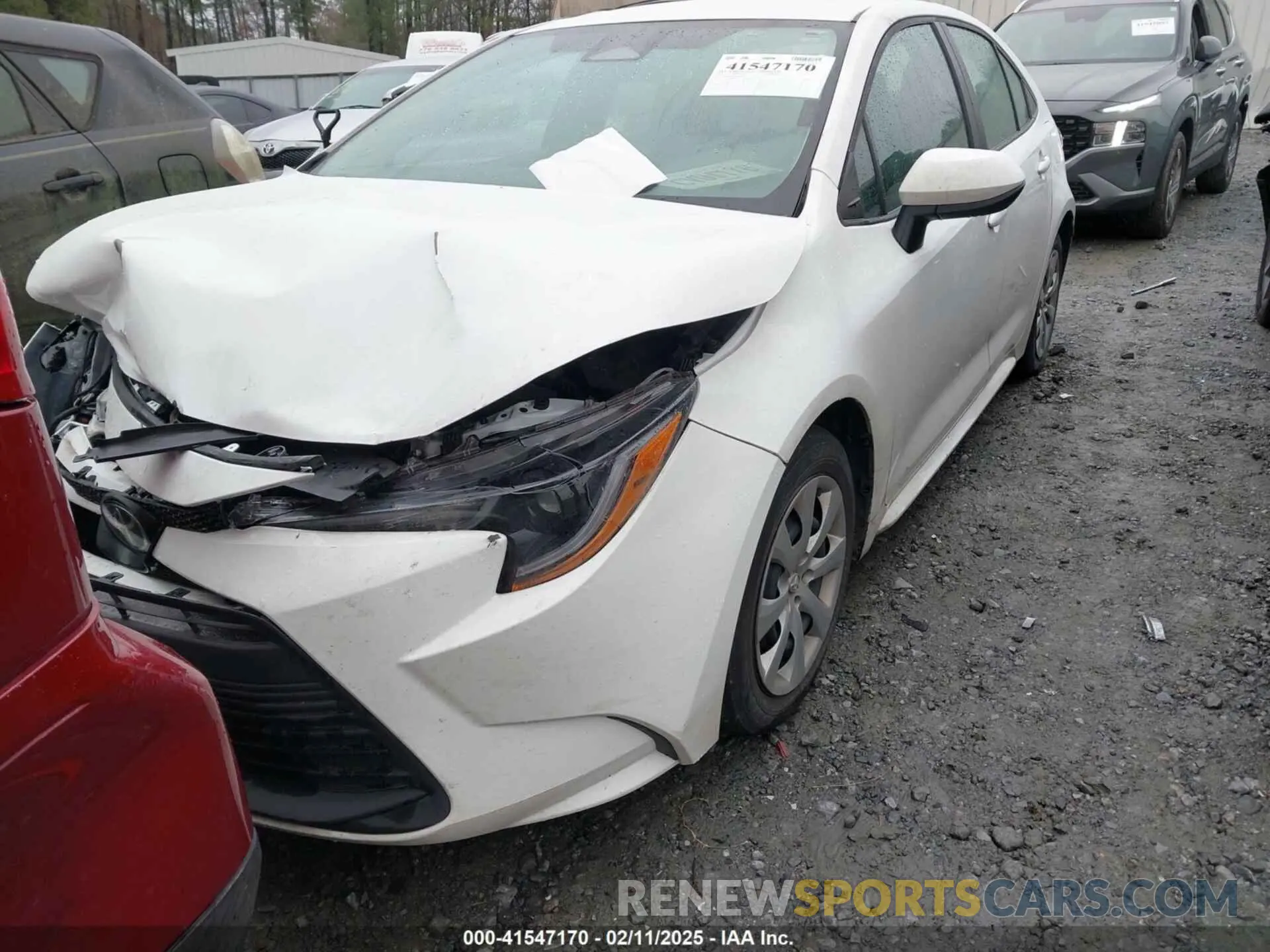2 Photograph of a damaged car 5YFB4MDE0PP008867 TOYOTA COROLLA 2023