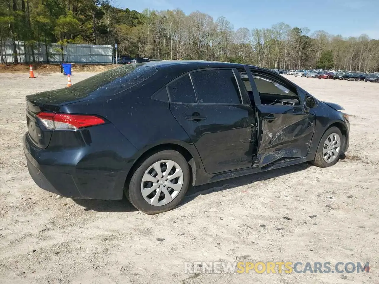 3 Photograph of a damaged car 5YFB4MDE0PP009551 TOYOTA COROLLA 2023