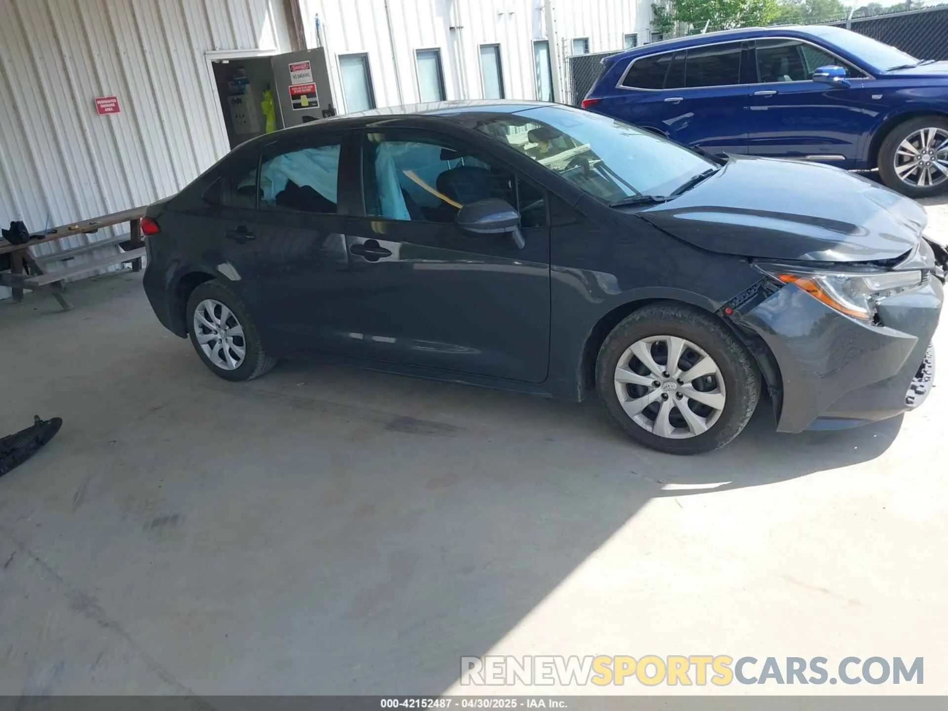1 Photograph of a damaged car 5YFB4MDE0PP010957 TOYOTA COROLLA 2023