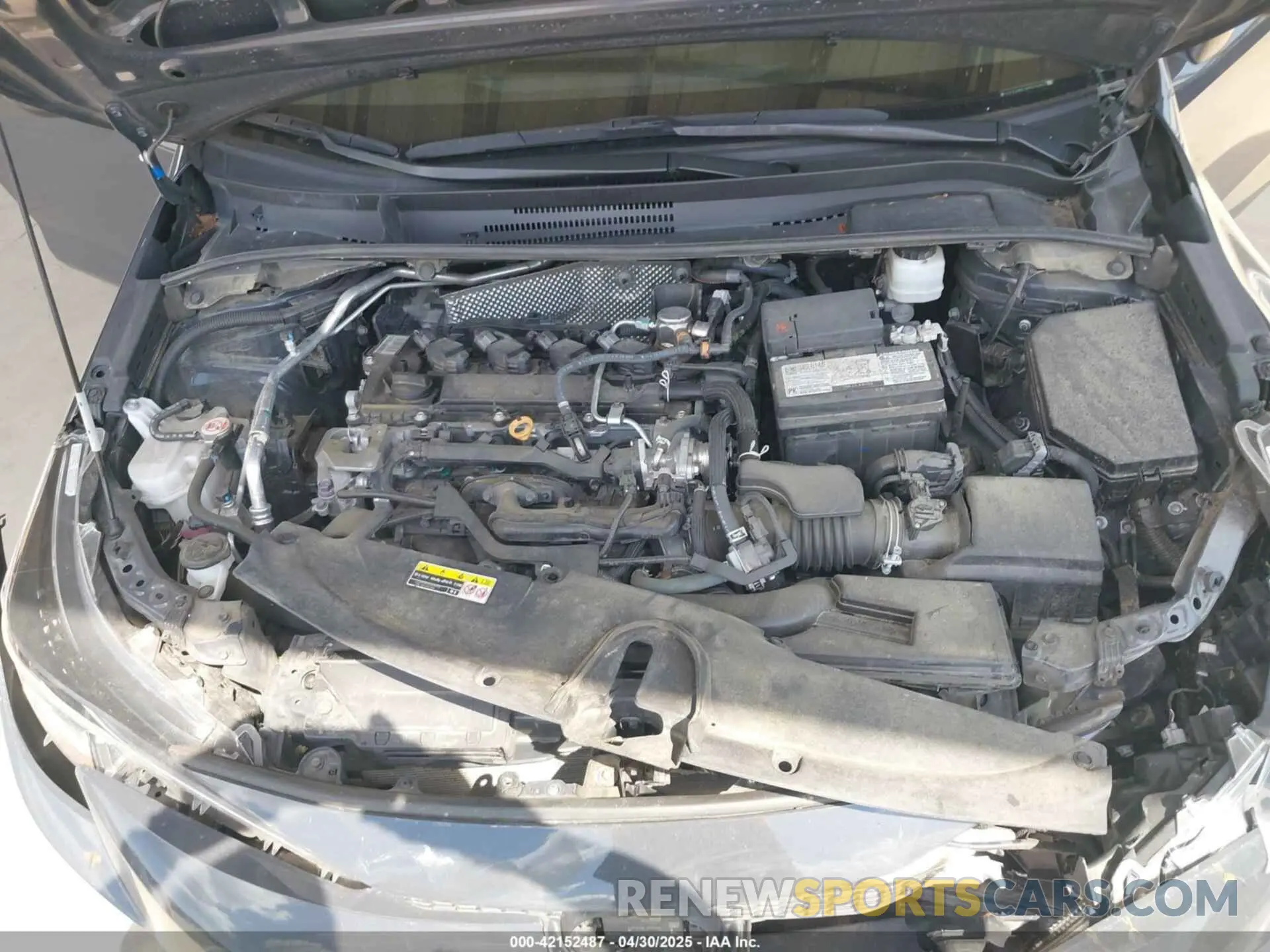 10 Photograph of a damaged car 5YFB4MDE0PP010957 TOYOTA COROLLA 2023