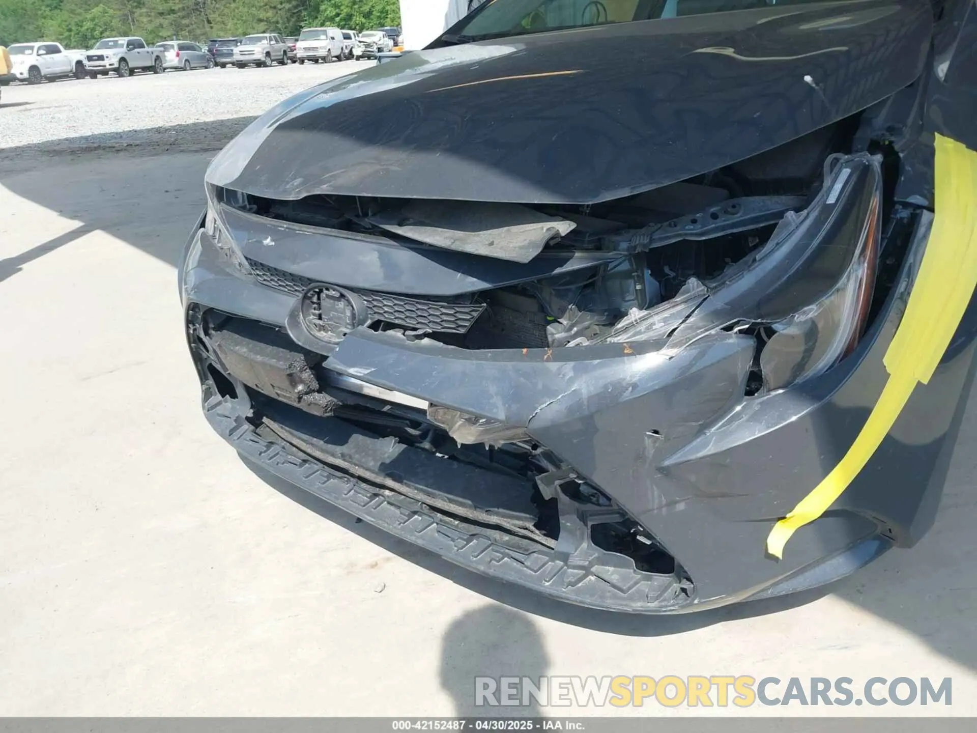 6 Photograph of a damaged car 5YFB4MDE0PP010957 TOYOTA COROLLA 2023