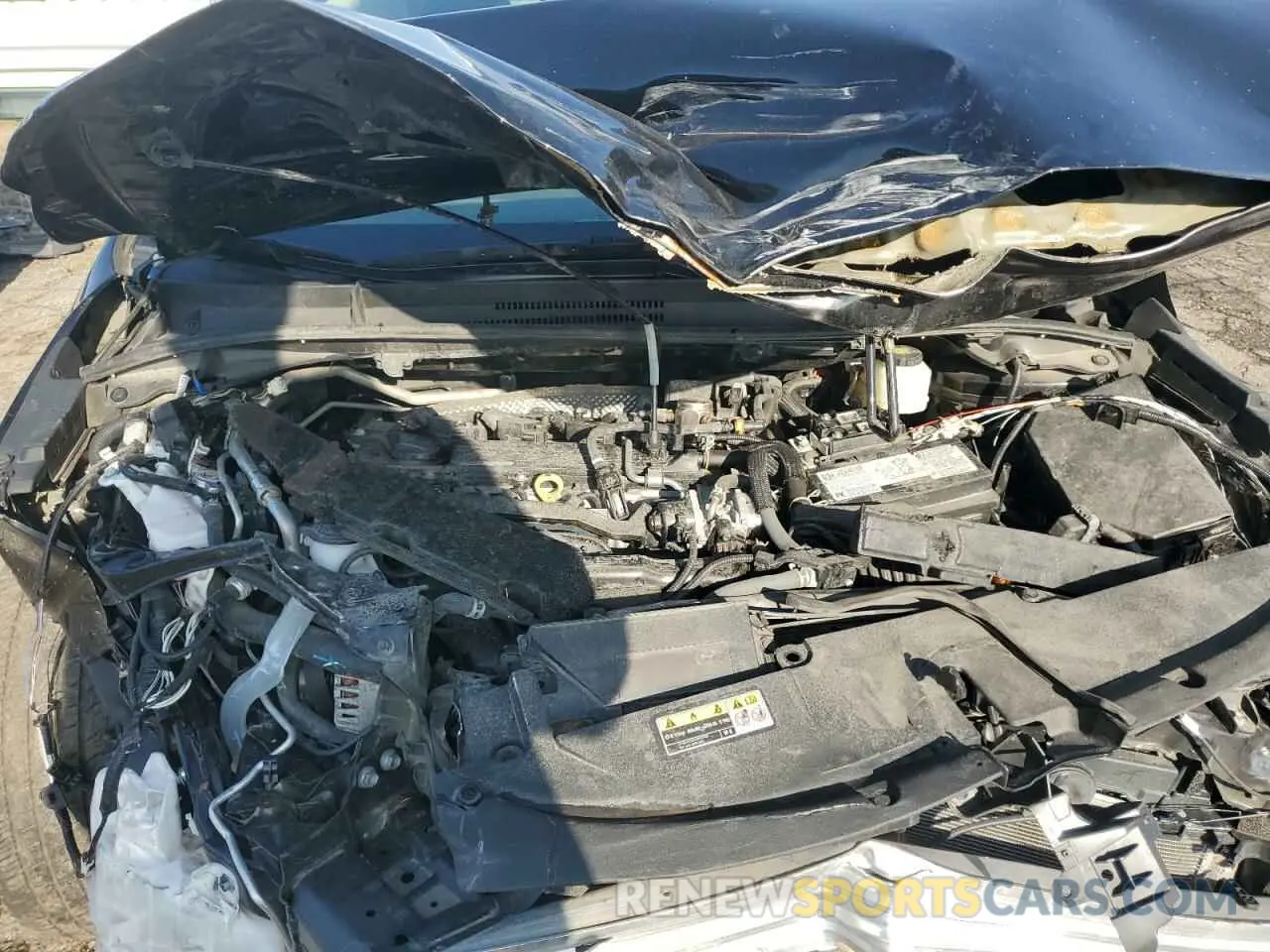 11 Photograph of a damaged car 5YFB4MDE0PP012336 TOYOTA COROLLA 2023