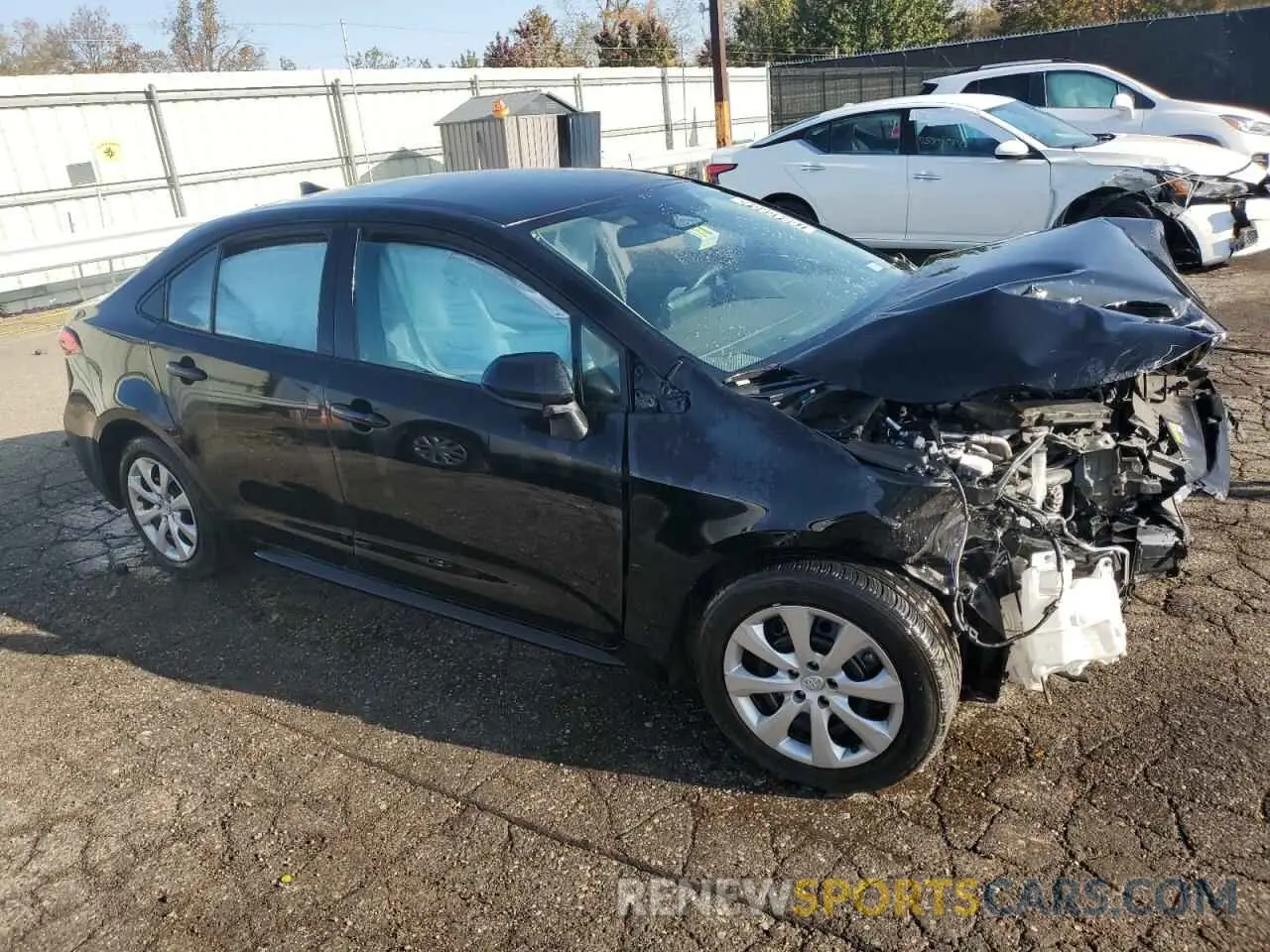 4 Photograph of a damaged car 5YFB4MDE0PP012336 TOYOTA COROLLA 2023