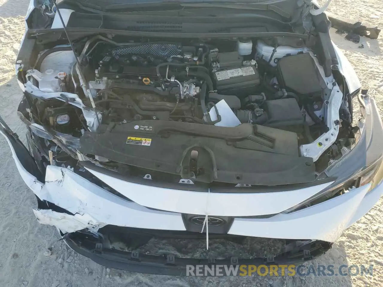 11 Photograph of a damaged car 5YFB4MDE0PP014720 TOYOTA COROLLA 2023