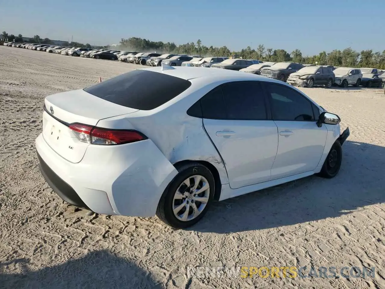 3 Photograph of a damaged car 5YFB4MDE0PP014720 TOYOTA COROLLA 2023