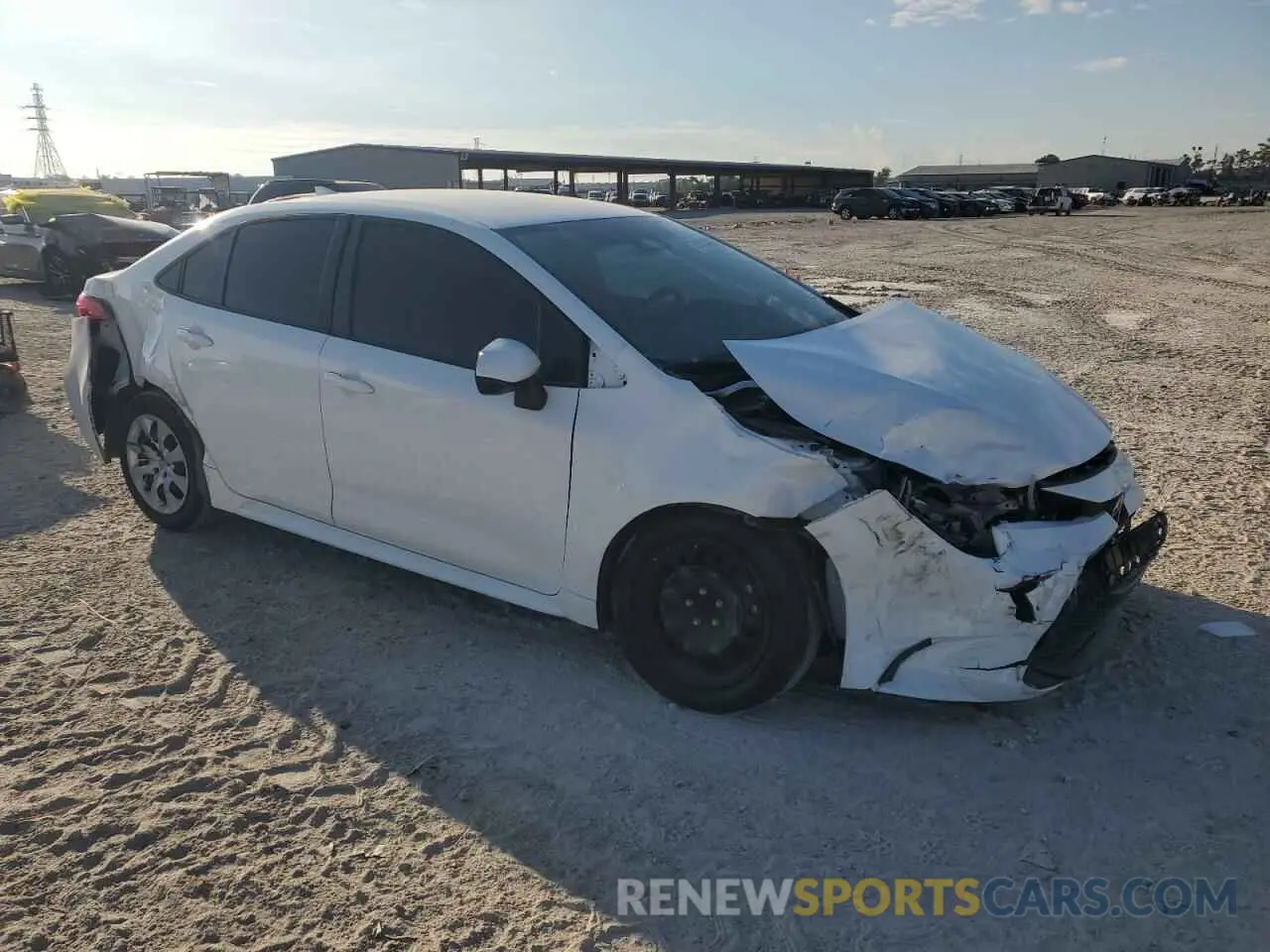 4 Photograph of a damaged car 5YFB4MDE0PP014720 TOYOTA COROLLA 2023
