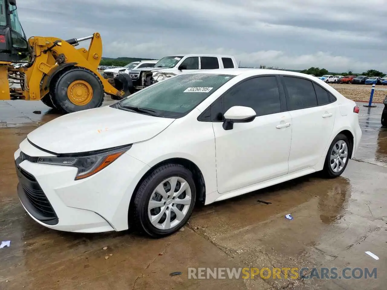 1 Photograph of a damaged car 5YFB4MDE0PP015995 TOYOTA COROLLA 2023