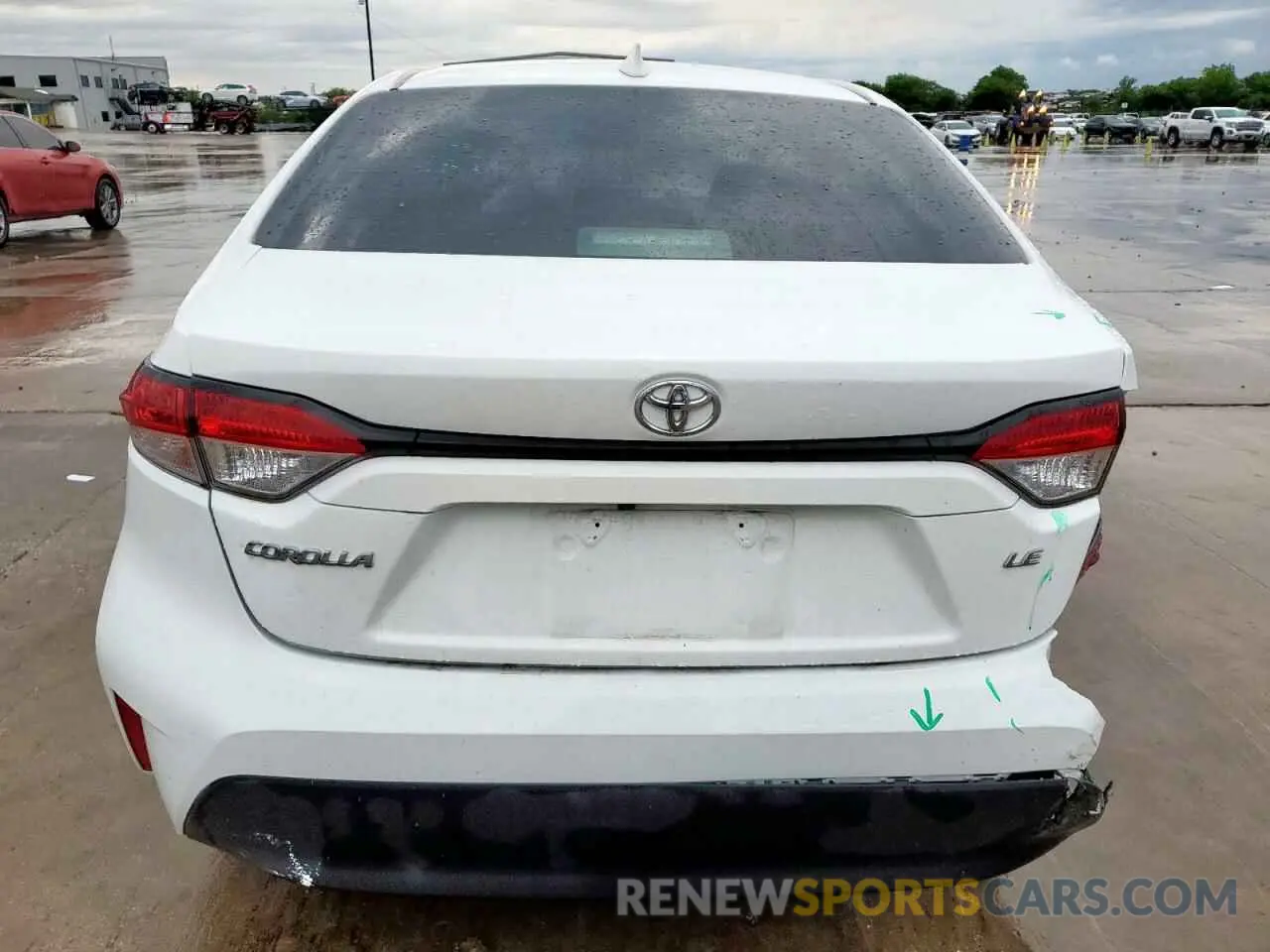 6 Photograph of a damaged car 5YFB4MDE0PP015995 TOYOTA COROLLA 2023
