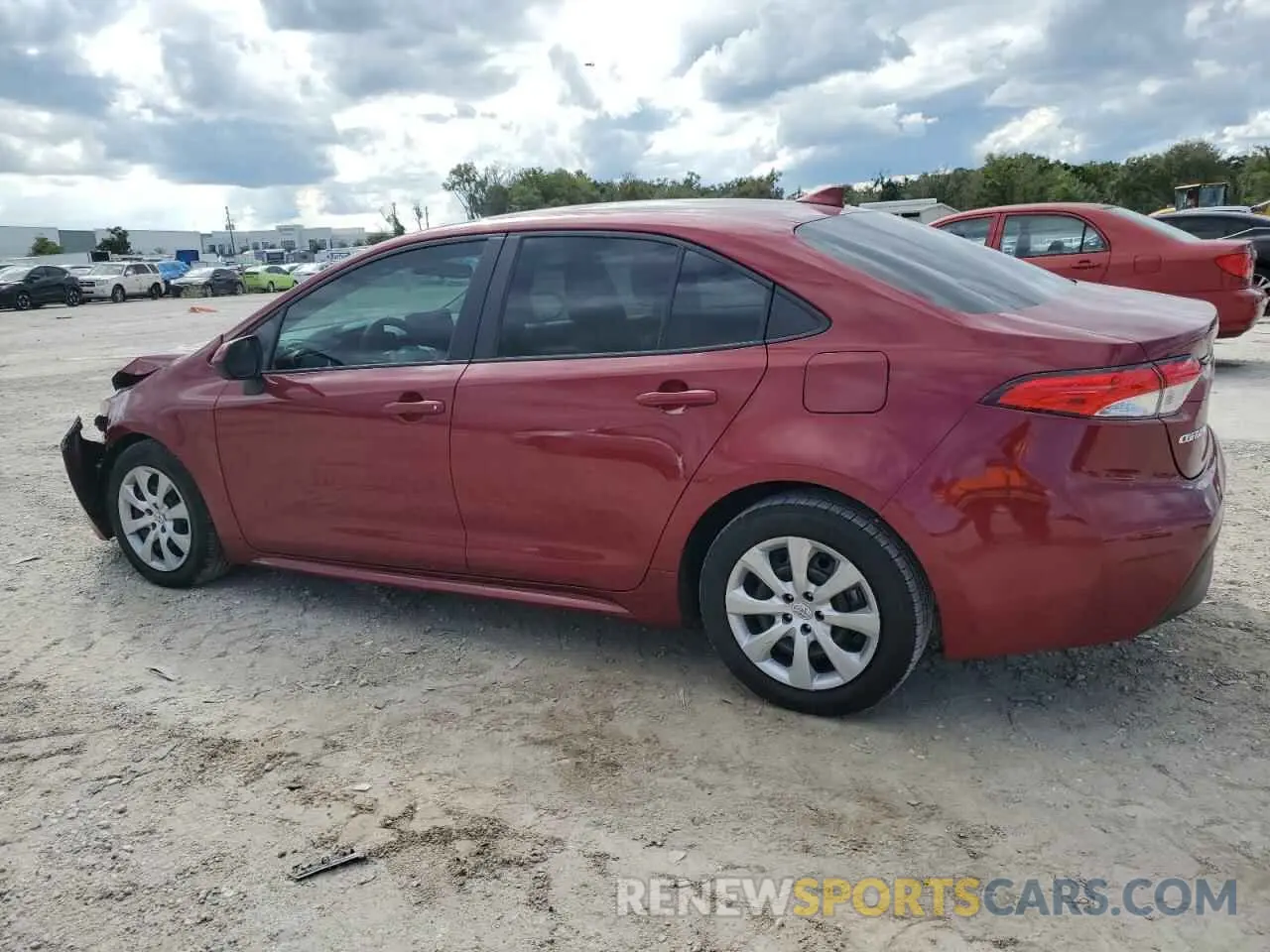 2 Photograph of a damaged car 5YFB4MDE0PP016533 TOYOTA COROLLA 2023