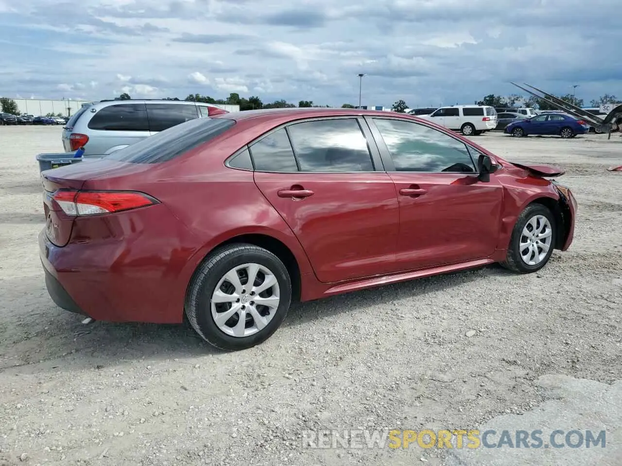3 Photograph of a damaged car 5YFB4MDE0PP016533 TOYOTA COROLLA 2023