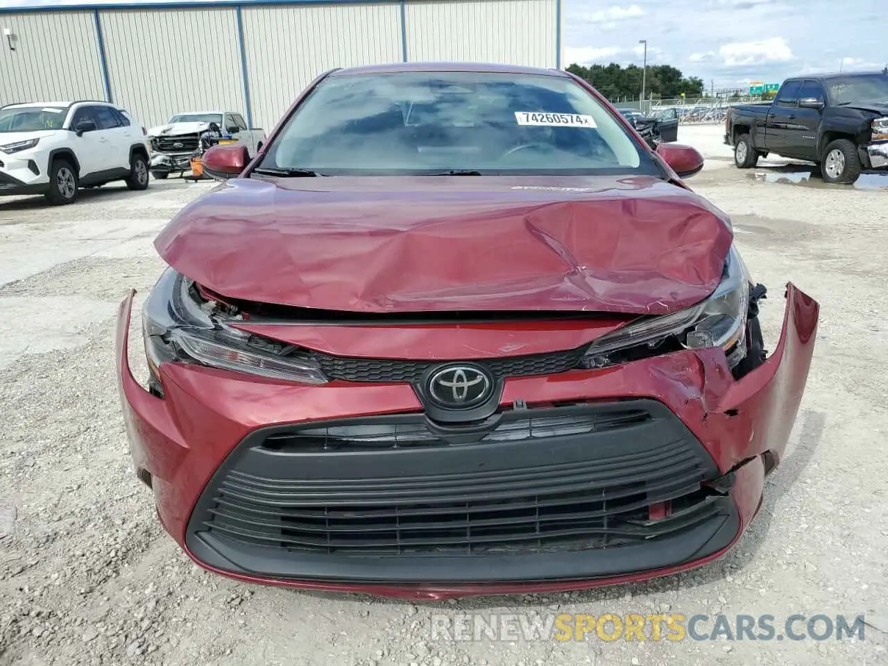5 Photograph of a damaged car 5YFB4MDE0PP016533 TOYOTA COROLLA 2023
