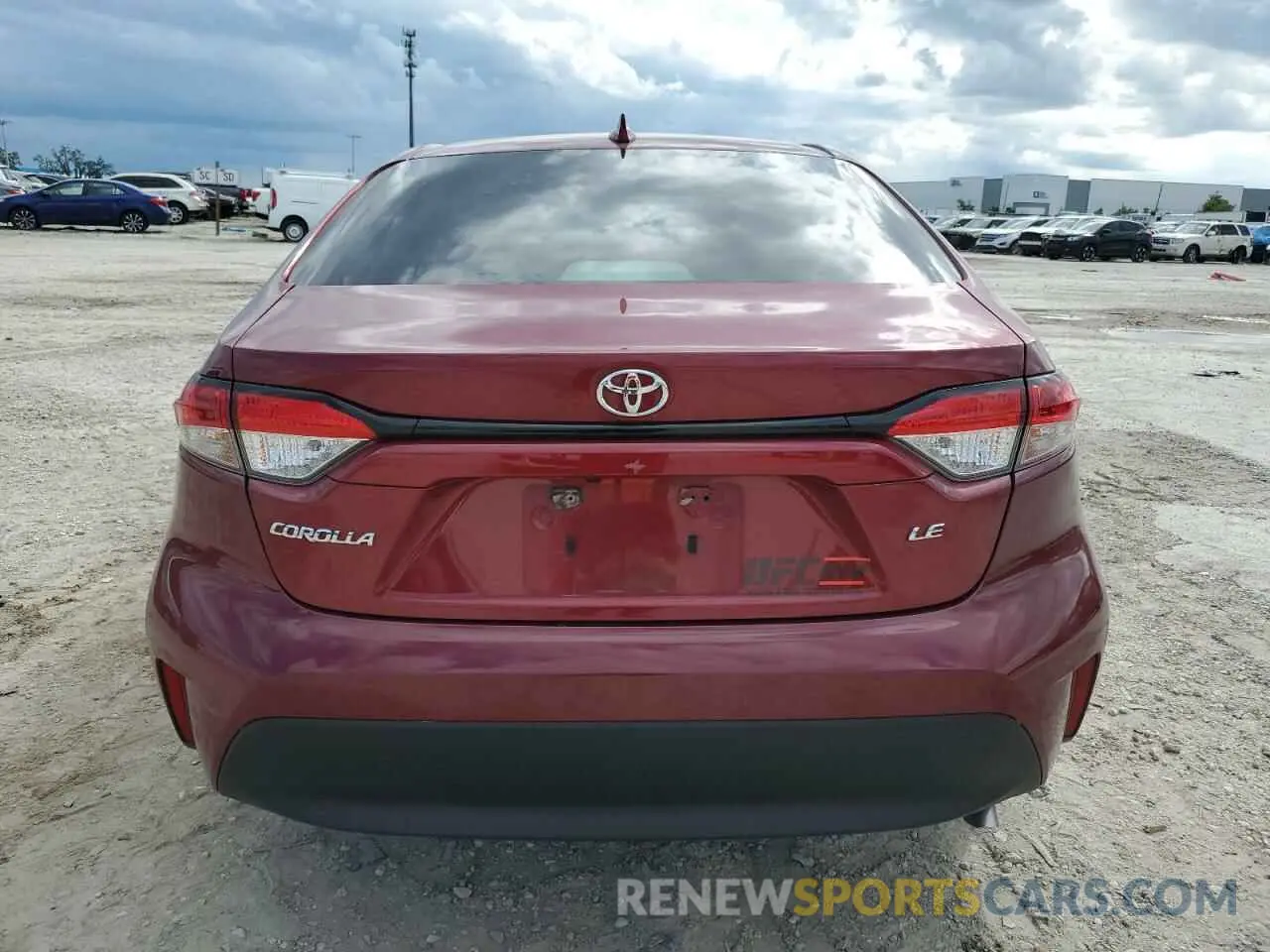 6 Photograph of a damaged car 5YFB4MDE0PP016533 TOYOTA COROLLA 2023