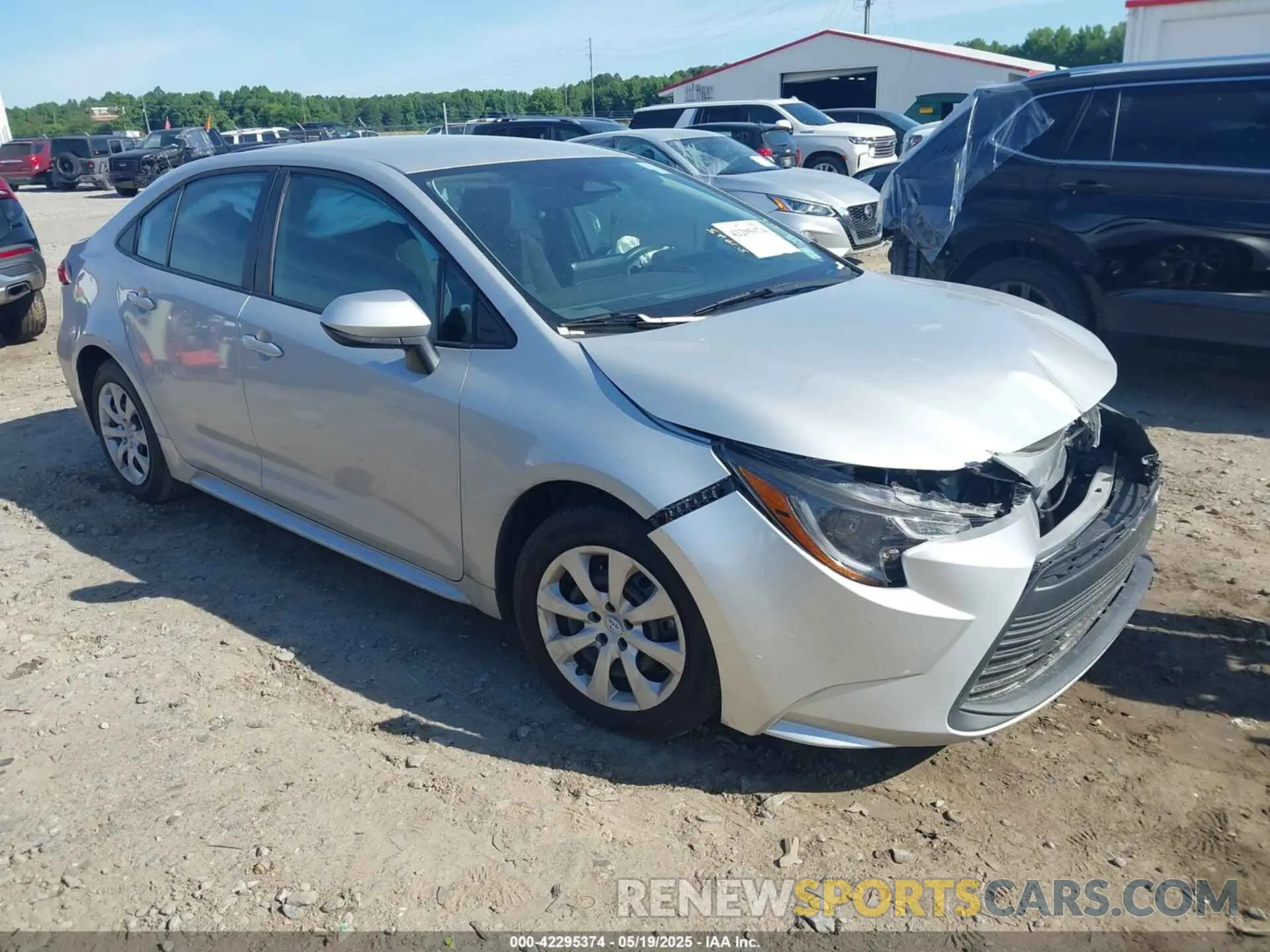 1 Photograph of a damaged car 5YFB4MDE0PP020615 TOYOTA COROLLA 2023