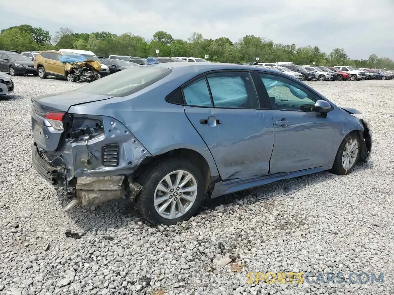 3 Photograph of a damaged car 5YFB4MDE0PP020825 TOYOTA COROLLA 2023