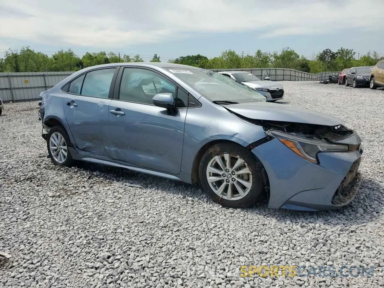 4 Photograph of a damaged car 5YFB4MDE0PP020825 TOYOTA COROLLA 2023