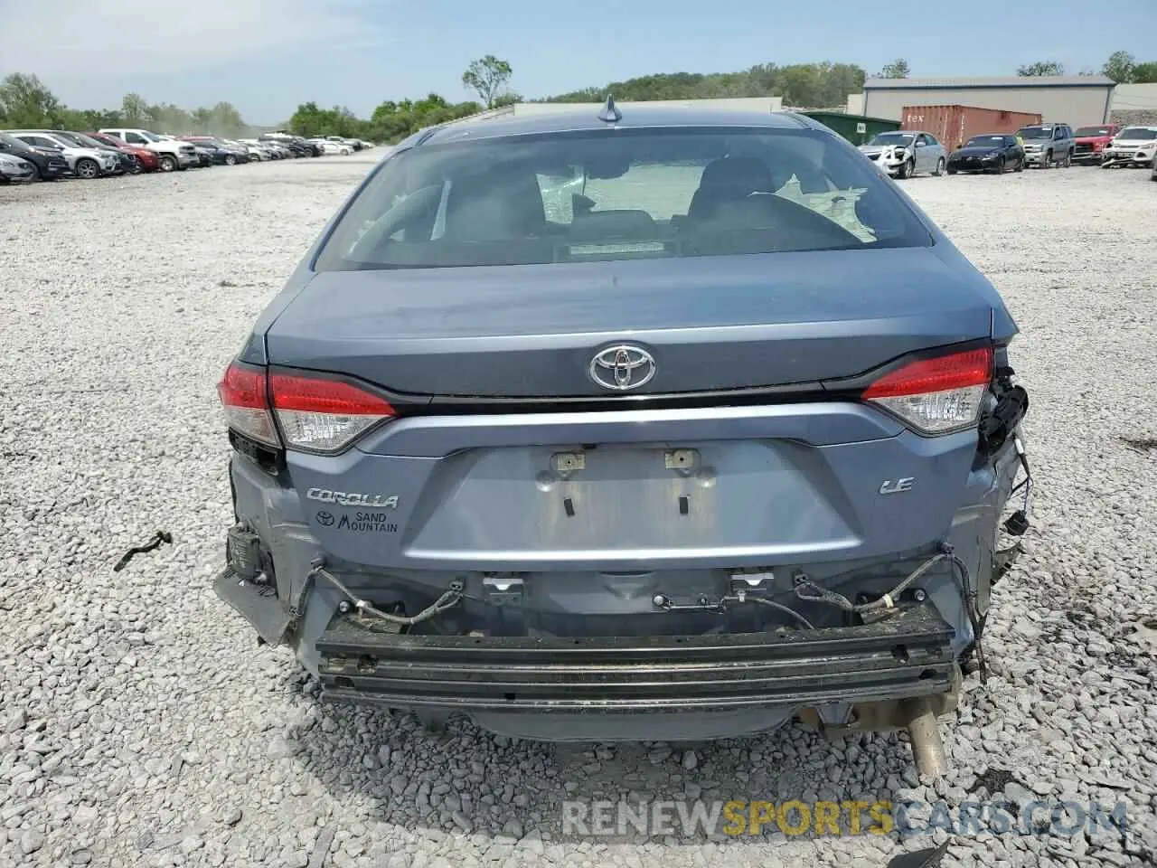 6 Photograph of a damaged car 5YFB4MDE0PP020825 TOYOTA COROLLA 2023