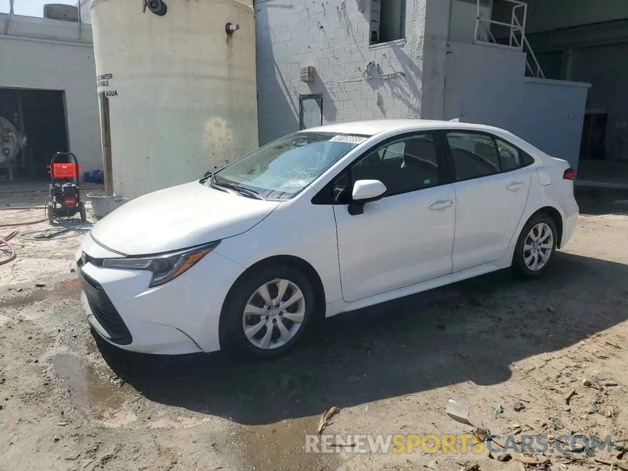 1 Photograph of a damaged car 5YFB4MDE0PP023014 TOYOTA COROLLA 2023