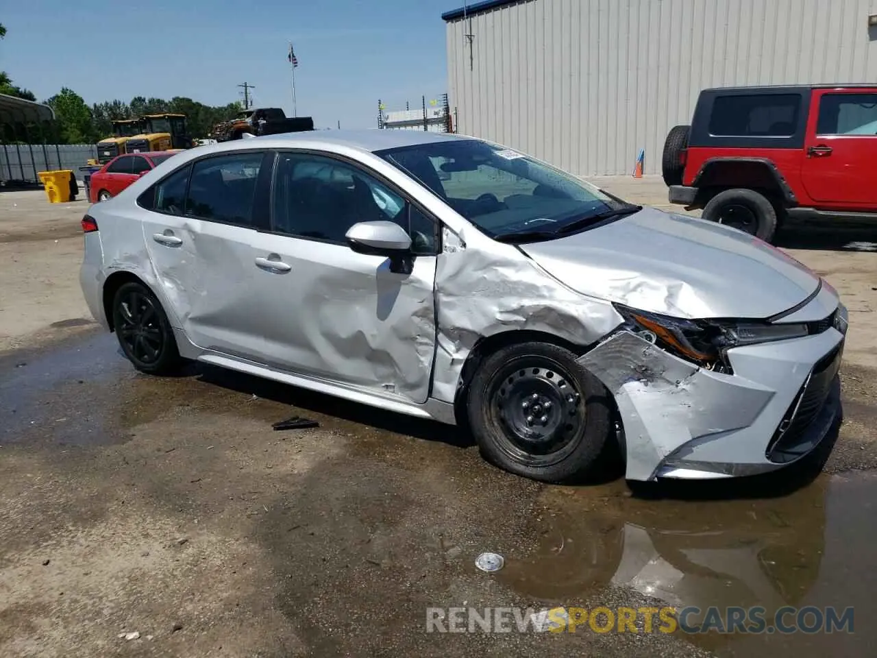 4 Photograph of a damaged car 5YFB4MDE0PP026785 TOYOTA COROLLA 2023
