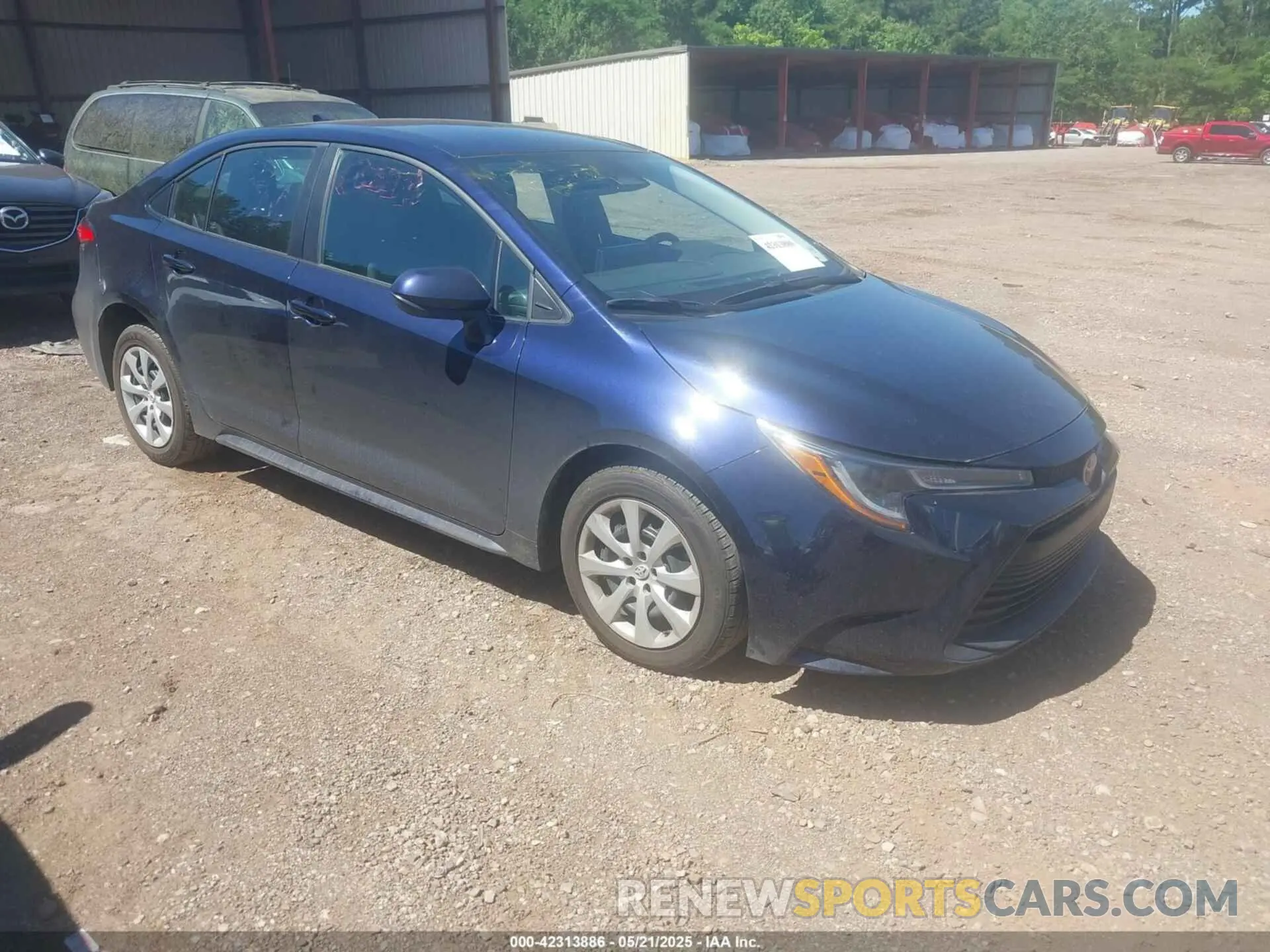 1 Photograph of a damaged car 5YFB4MDE0PP027659 TOYOTA COROLLA 2023
