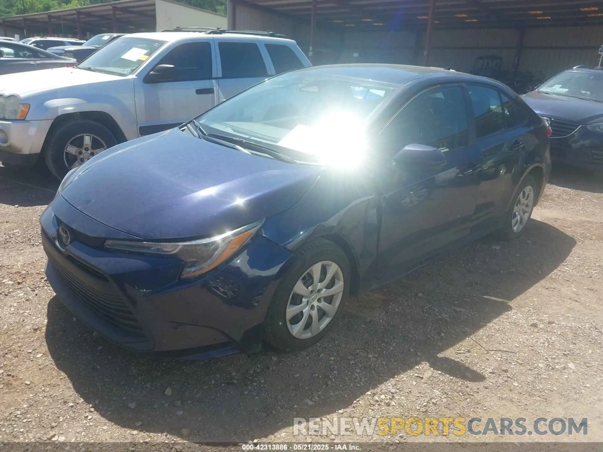 6 Photograph of a damaged car 5YFB4MDE0PP027659 TOYOTA COROLLA 2023