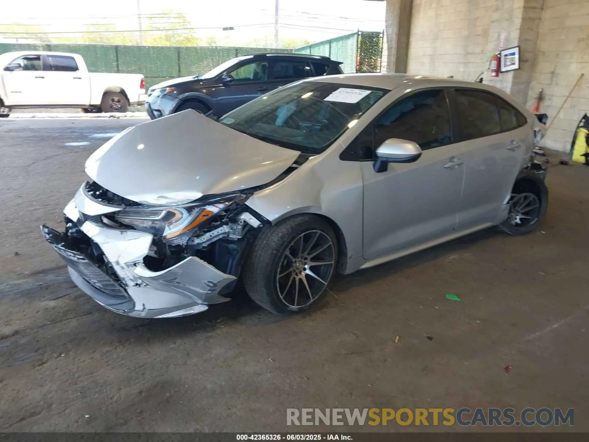 2 Photograph of a damaged car 5YFB4MDE0PP027905 TOYOTA COROLLA 2023