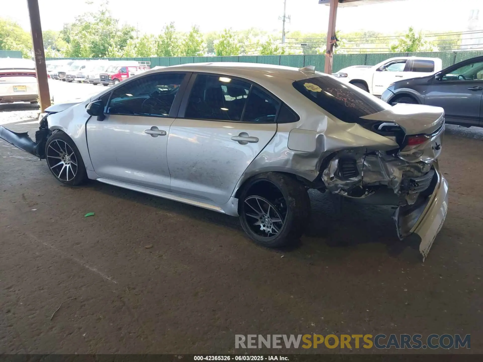 3 Photograph of a damaged car 5YFB4MDE0PP027905 TOYOTA COROLLA 2023