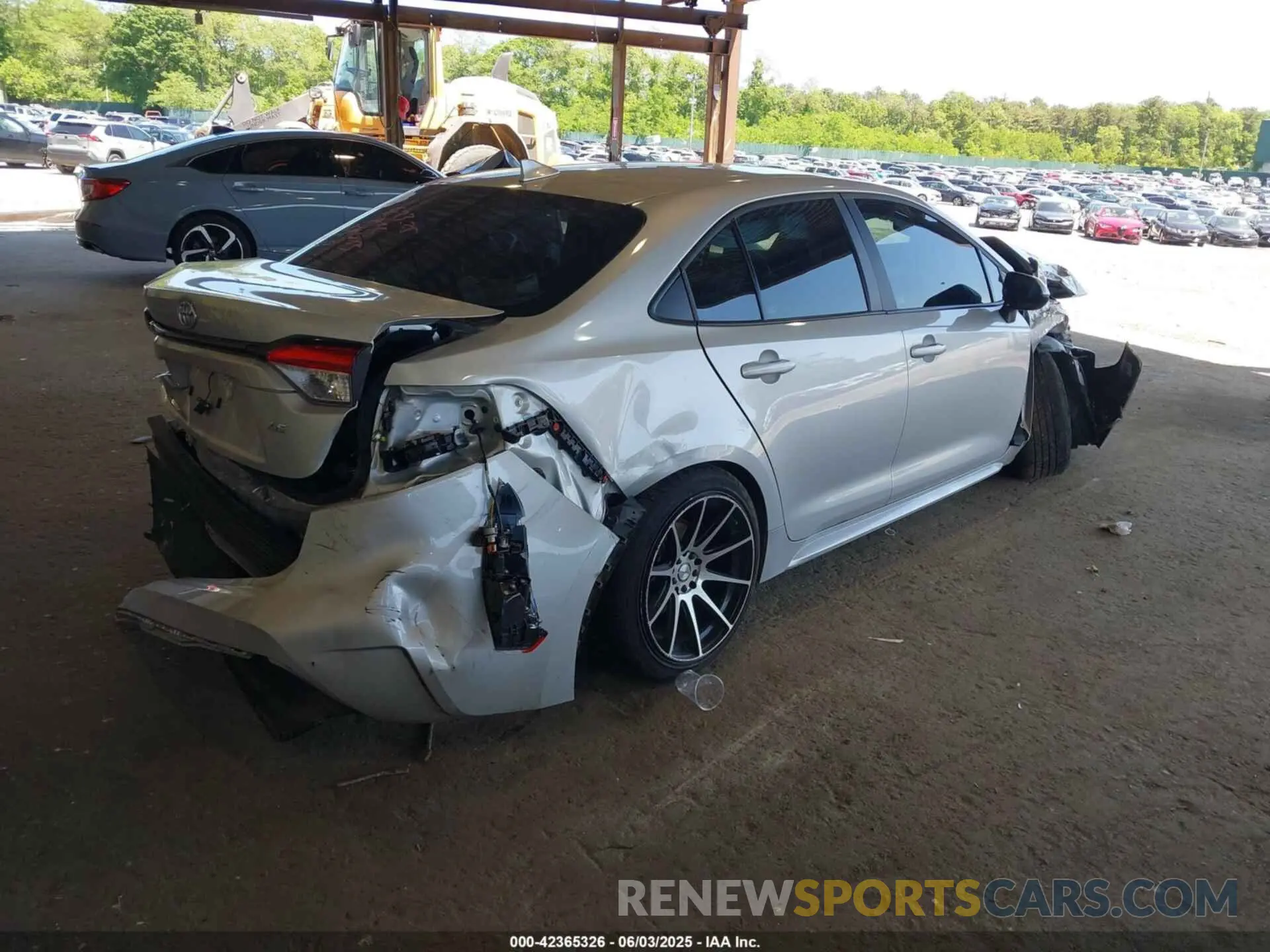 4 Photograph of a damaged car 5YFB4MDE0PP027905 TOYOTA COROLLA 2023